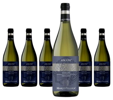 6 x Marco Felluga Amani Friulano DOC Collio – 2025