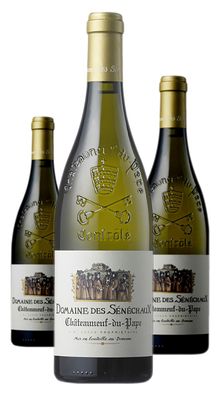 3 x Domaine Des Sénéchaux Châteauneuf-Du-Pape Blanc – 2025