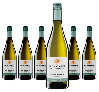 6 x Winzergenossenschaft Jechtingen-Amoltern Müller Thurgau Kabinett "Steingrube" – 2