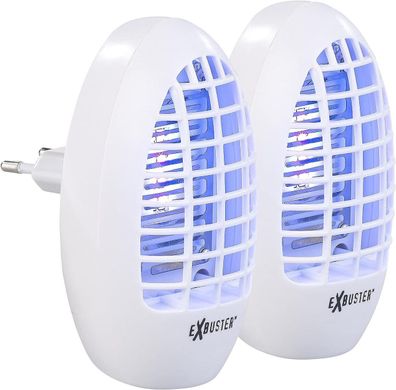 NEU 2er Set UV Mückenstecker Blaulicht für Steckdose Wohnung Wohnwagen Insekten