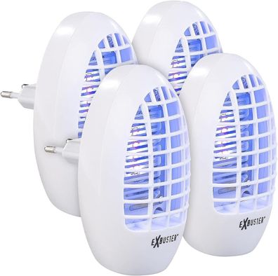 NEU 4er Set UV Mückenstecker Blaulicht für Steckdose Wohnwagen Wohnung Insekten