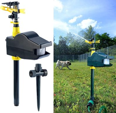 NEU Wasserstrahl Tierschreck Sensor für Schutz Überwacht Garten Nager Vögel Tier