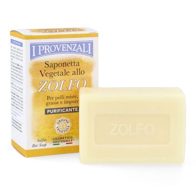 I Provenzali Pflanzenseife mit Schwefel 100 g