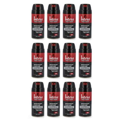 intesa pour Homme deo ENERGY POWER 12x 150ml deodorant Bodyspray
