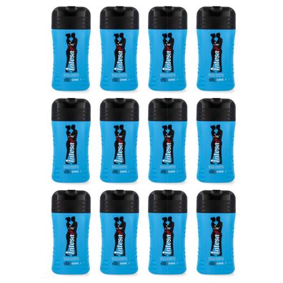 Intesa Unisex Guarana Duschgel & Shampoo 2in1 12x 250 ml
