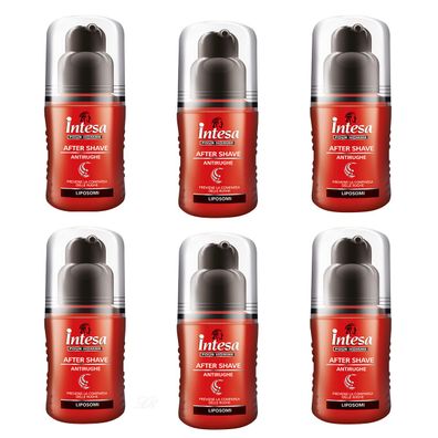 intesa Homme After Shave Antirughe Anti Falten Rasierwasser 6x100ml Liposome