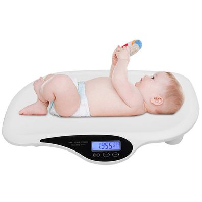 Digitale Babywaage multifunktional bis 20 kg LCD Temperatur Massband