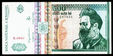 Rumänien. 500 Lei 1992. 101a