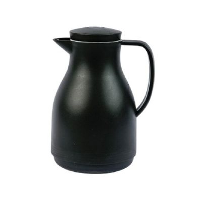 Isolierkanne mit Push-Knopf & Tragegriff, 1 L - ø14,5 x 23 cm