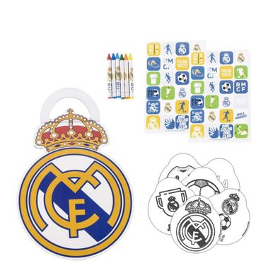 Real Madrid Malbuch Beschäftigungsalbum für Kinder und Fans