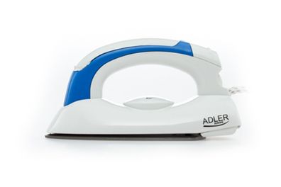Adler AD 5015 Tragbares Reisebügeleisen 700 W - Weiß-Blau
