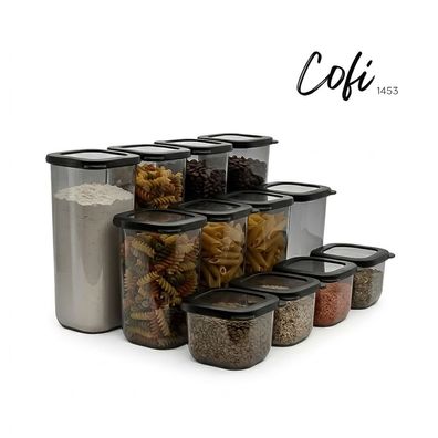 Vorratsdosen mit Deckel - luftdicht & stapelbar, für Lebensmittel und Meal Prep
