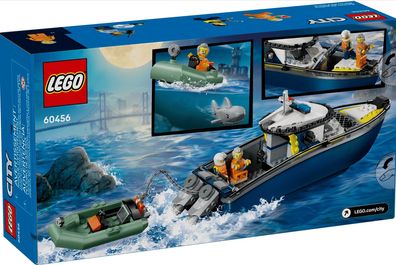 LEGO® City 60456 Verfolgungsjagd im Polizeiboot