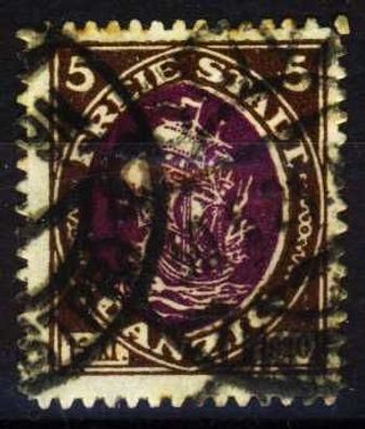 DANZIG 1921 Nr 53 gestempelt X12C45E
