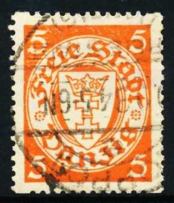 DANZIG 1924 Nr 193D gestempelt X4BD11A