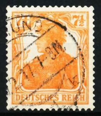 D-REICH K A Nr 99b zentrisch gestempelt X687196