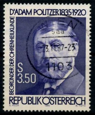 Österreich 1985 Nr 1826 zentrisch gestempelt X70057E