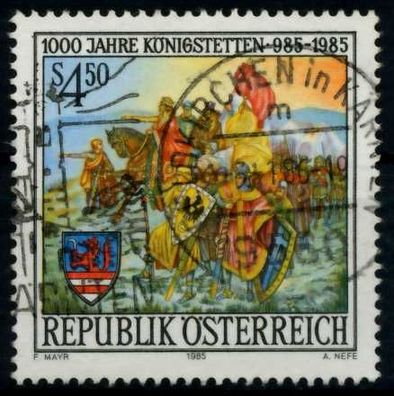 Österreich 1985 Nr 1825 zentrisch gestempelt X7027BE