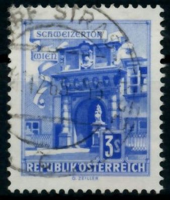 Österreich DS Bauwerke Nr 1119 zentrisch gestempelt X7146E2