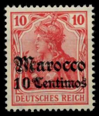 Deutsche Auslandspostämter Marokko Nr 36 postfrisch X732C5E