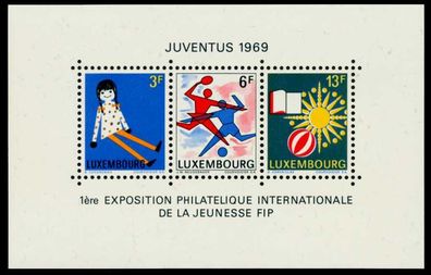 Luxemburg Block 8 postfrisch S0055DE
