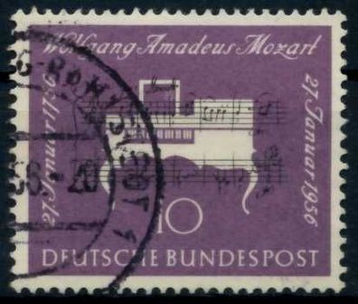 BRD 1956 Nr 228 gestempelt X77A472