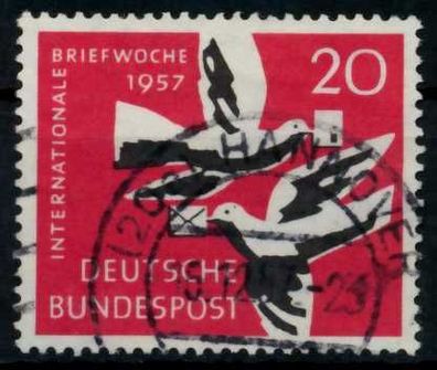 BRD 1957 Nr 276 gestempelt X77A632