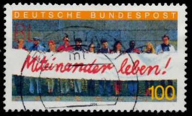 BRD 1994 Nr 1725 zentrisch gestempelt X78EAE6