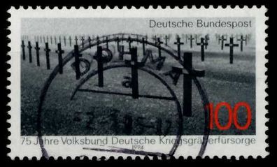 BRD 1994 Nr 1768 zentrisch gestempelt X78FF1E