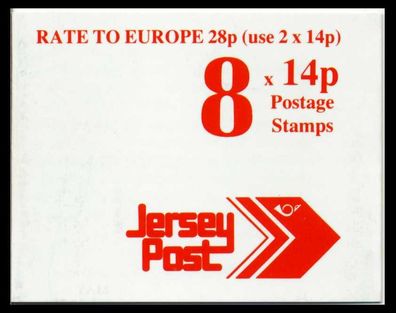 JERSEY Markenheftchen Nr MH 0-35 postfrisch S00A4FA