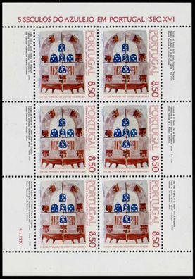 Portugal Nr 1539 postfrisch Kleinbg X7DC206