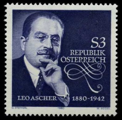 Österreich 1980 Nr 1650 postfrisch S59E476