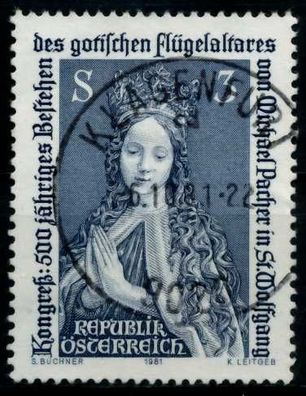 Österreich 1981 Nr 1681 zentrisch gestempelt X7F32BA