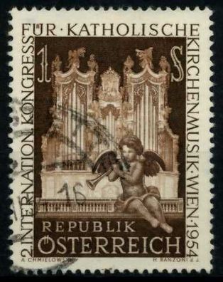 Österreich 1954 Nr 1008 gestempelt X7FE07E