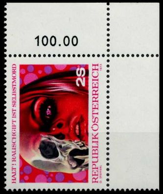 Österreich 1973 Nr 1411 postfrisch ECKE-URE X802312