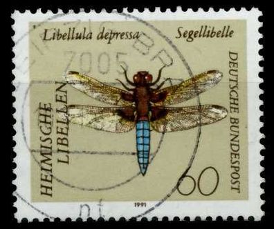 BRD 1991 Nr 1546 zentrisch gestempelt X84B072