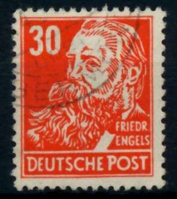 SBZ ALLG. Ausgaben Nr 222a gestempelt X8E1226