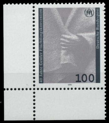 BRD 1991 Nr 1544 postfrisch ECKE-ULI X8F7BD2