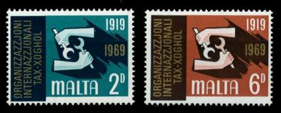 MALTA Nr 387-388 postfrisch X925516