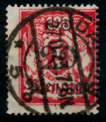 DANZIG 1923 Nr 183 zentrisch gestempelt X6D1506