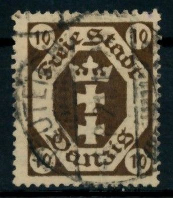 DANZIG 1921 Nr 74X zentrisch gestempelt X6D36B6