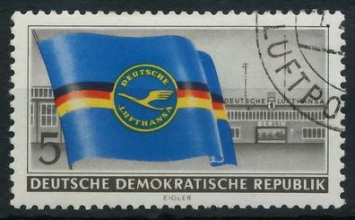 DDR 1956 Nr 512XII gestempelt X9657CA
