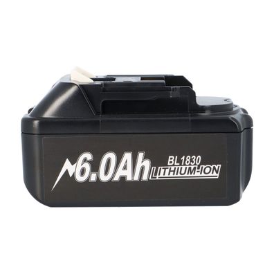 18V Akku passend für Makita Akku 18V 6Ah BL1860 BL1850 BL1850B BL1860 BL1860B