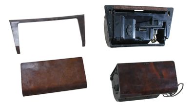 Mercedes Benz W124 S124 C124 Aschenbecher vorn Wurzelholz Wurzelnuss Konvolut
