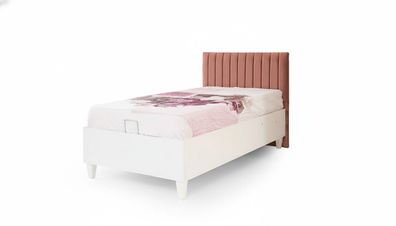 Polster Rosa Kinderbett Holzbett Ausziehbares Funktionsbett Einzelbett