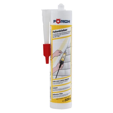 FOERCH Folienkleber 0.328 KG Kleber Nageldichtung UV-beständig Unterdeckbahn