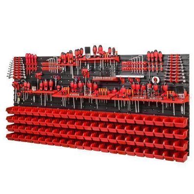 Stapelboxen Wandregal Werkstattregal 40 Halterungen 88 Boxen 6 Facher XL