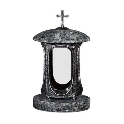 Grab-lampe Grab-laterne Grab-schmuck Granit Labrador