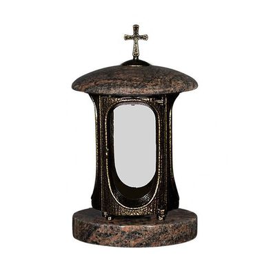 Grab-lampe Grabl-aterne Granit Grablampe Grabschmuck - Aurora