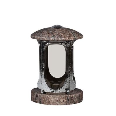 Grablaterne Grab lampe Granit Lila gerais Stück Ersatzgläser Grabschmuck Design